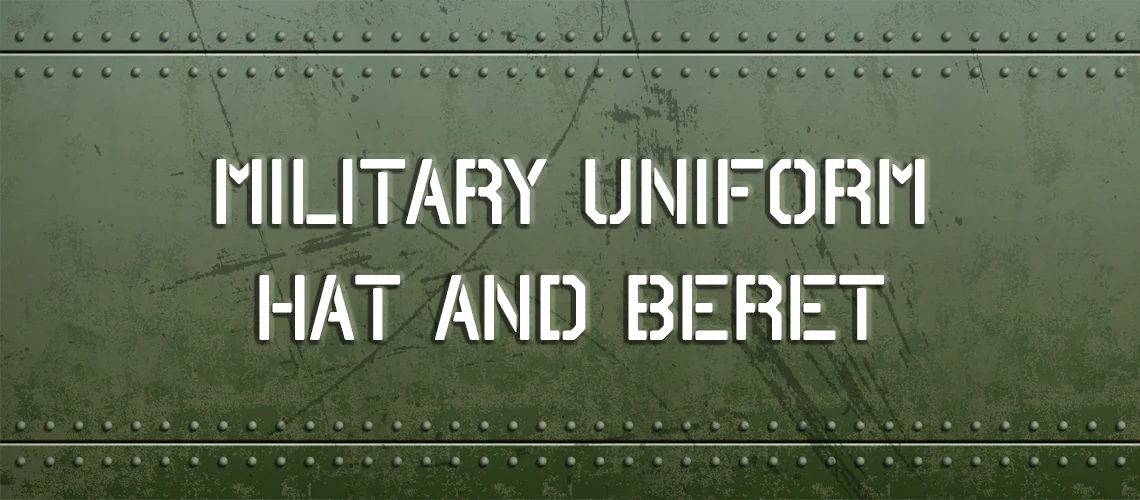 Military Uniform,Hat and Beret